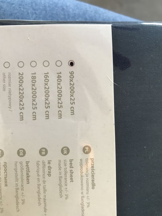 Prześcieradło satynowe z gumką home&you 90x200x25