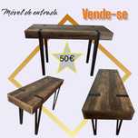 mesa de corredor ou mesa de TV