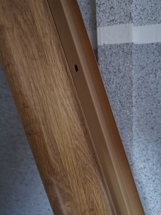 Panele podłogowe z demontażu 8mm dąb magnacki listwy