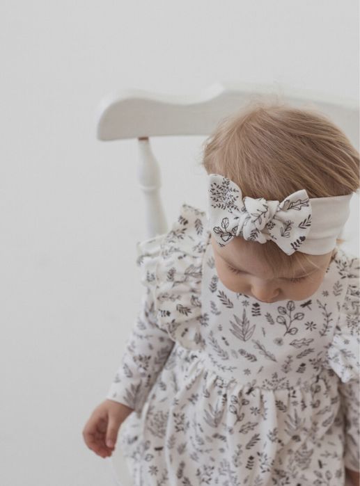 Комплект для девочки, платье, лосины, солошка