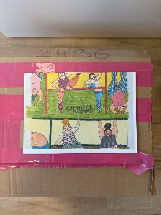 Paczka paka Mystery box Ciemiega Trash Couture 4-5 rzeczy