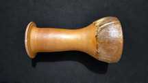 Tambor Taarija marroquino (barro e pele de cabra)