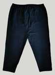 Spodnie ciążowe legginsy rybaczki czarne L/40 XL/42