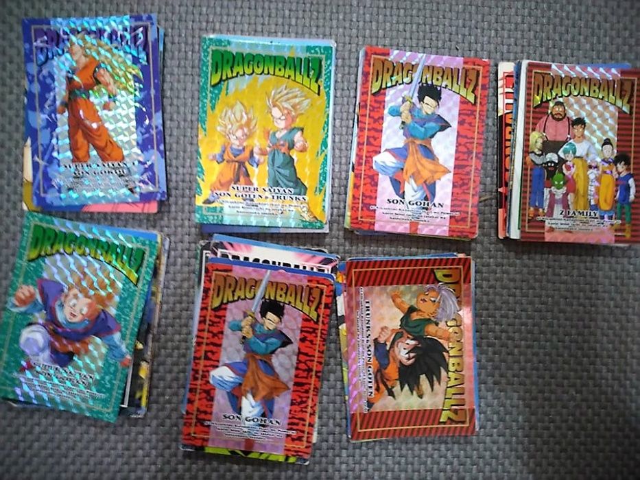 Lotes de Cartas Memoriais Dragon Ball