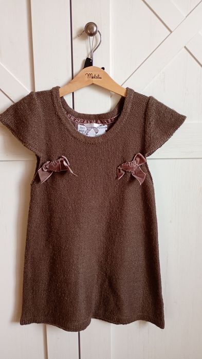 Tunika dziewczęca elegancka rozmiar 116 kokardy