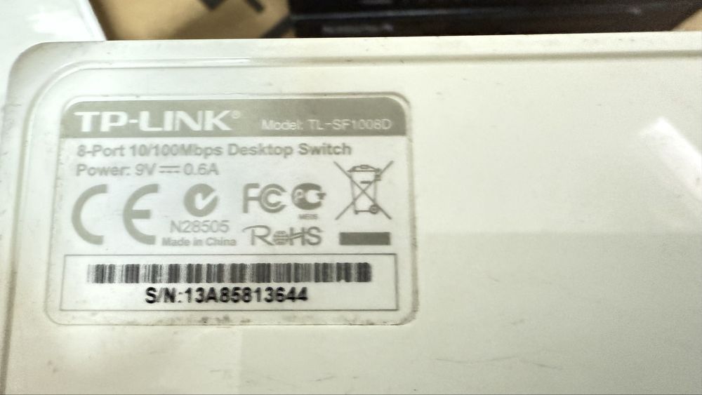 Switch 10/100 ethernet