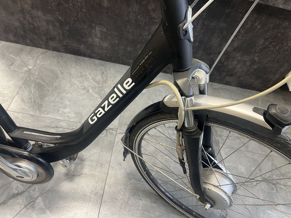 Rower elektryczny GAZELLE ORANGE 36v do naprawy/ skompletowania