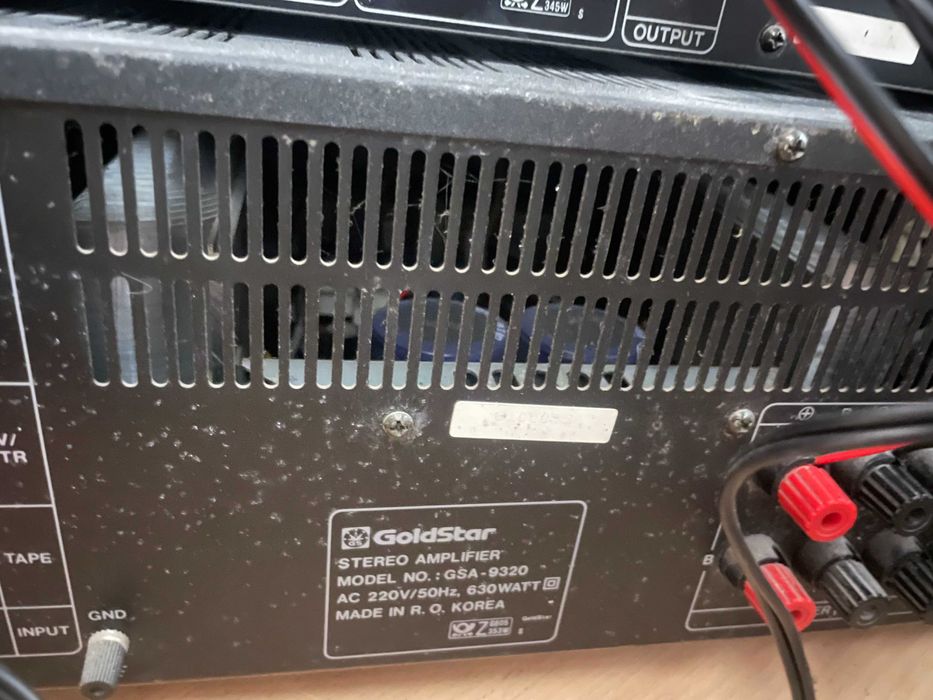 Wzmacniacz Goldstar GSA-9320 + Tuner + CD JVC