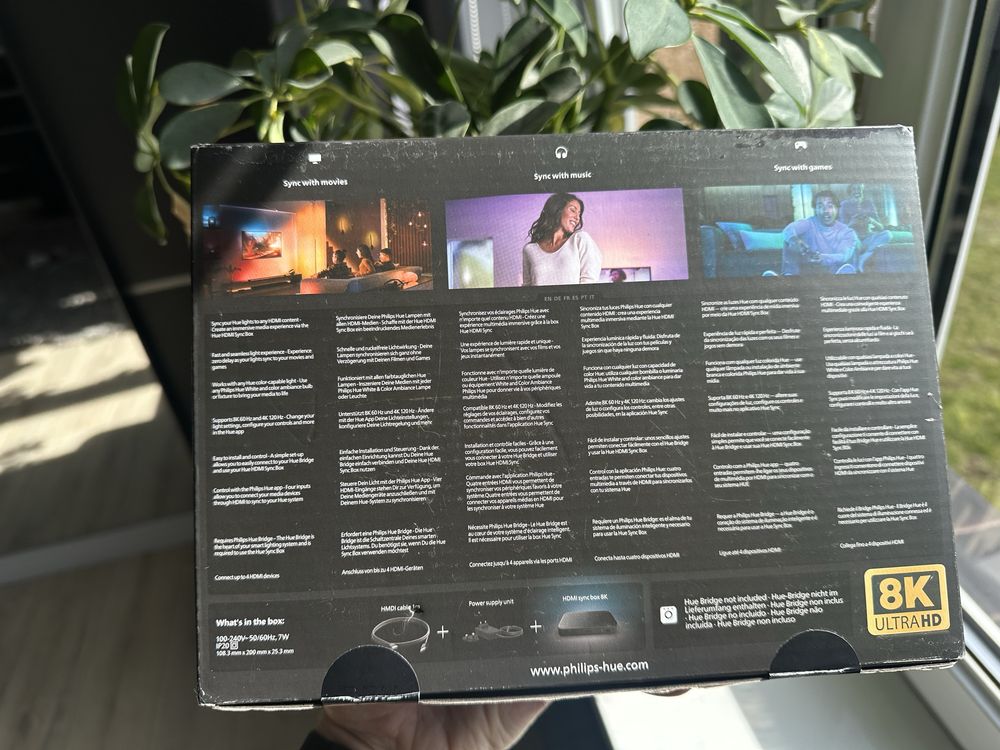 Centralka Signify Philips Hue Play Hdmi 8K sync box