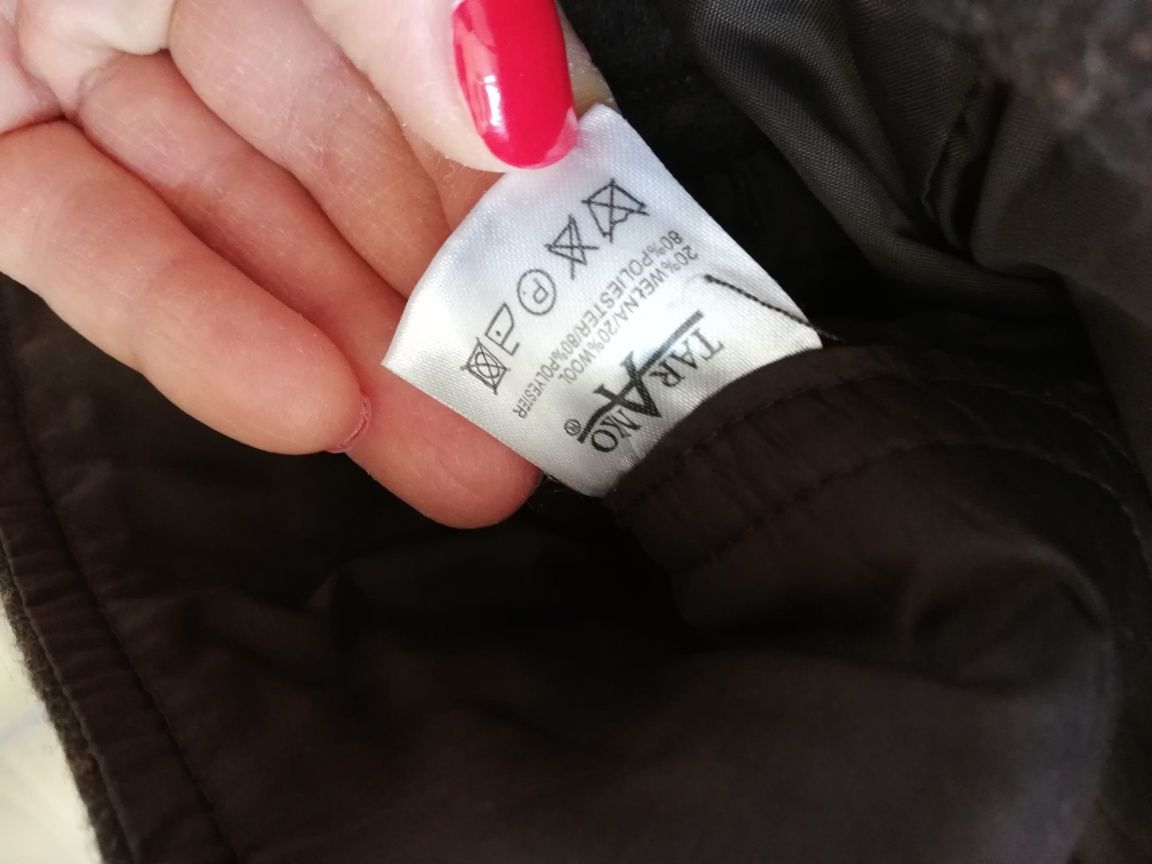Spodnie taranko 34 brązowe