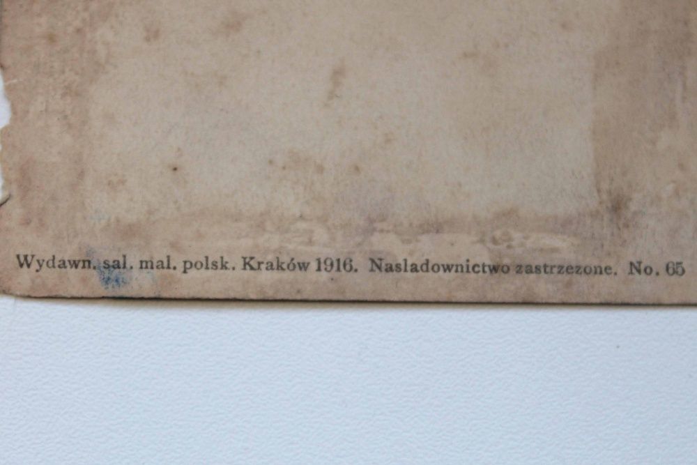 pocztówka z 1916r. pt. Ogólny Widok Zakopanego