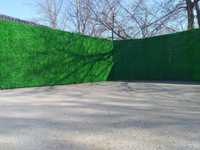 Зелений Декоративний забор, забор сітка,паркан сітка,Ограждение, зелен