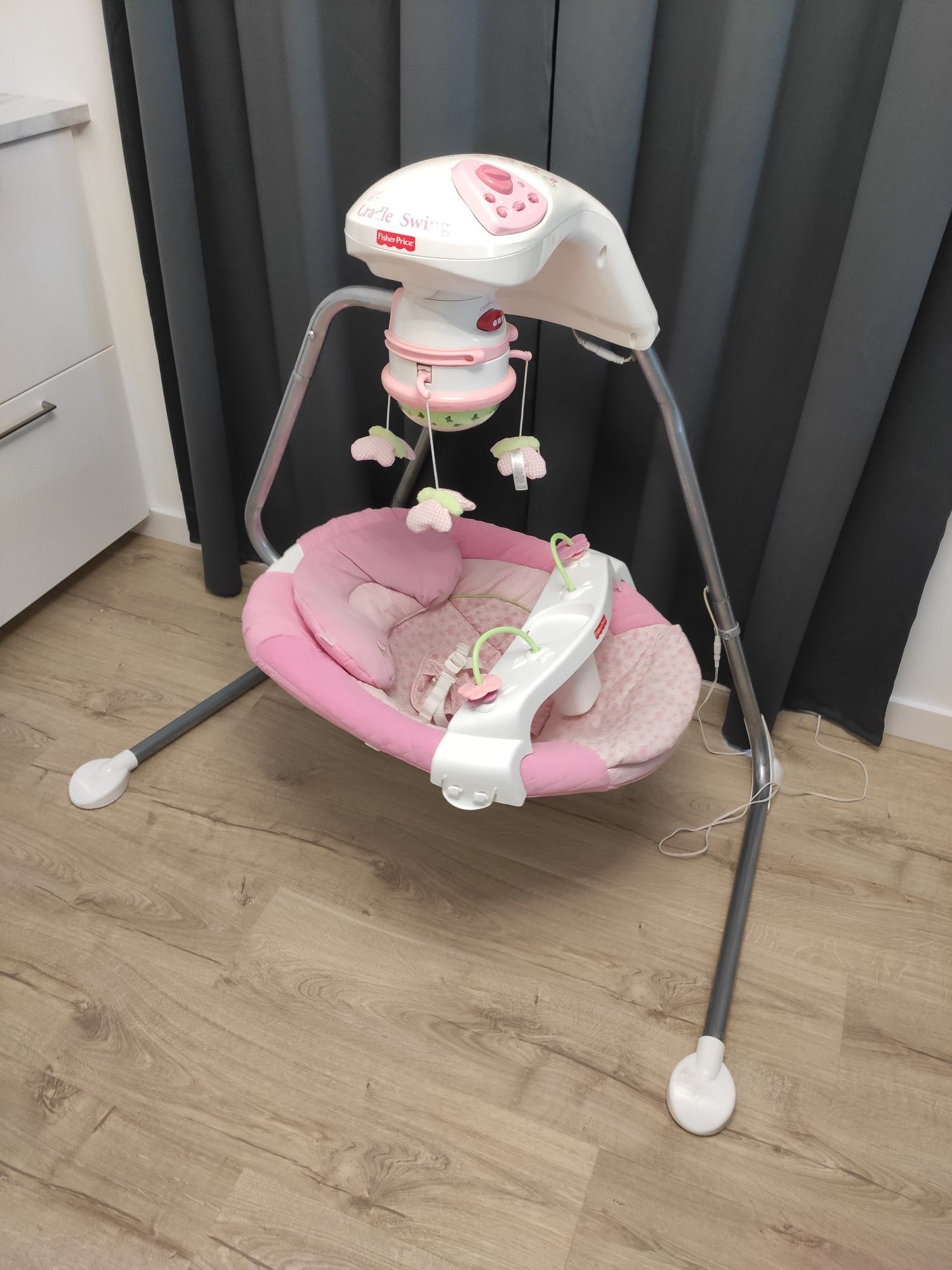 Bujaczek / Huśtawka dla niemowląt fisher price cradle swing
