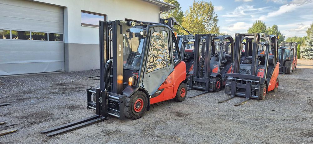 Linde H35D - Rok 11/2019 - Diesel - Triplex 4.70 m. Pozycjoner/przesuw