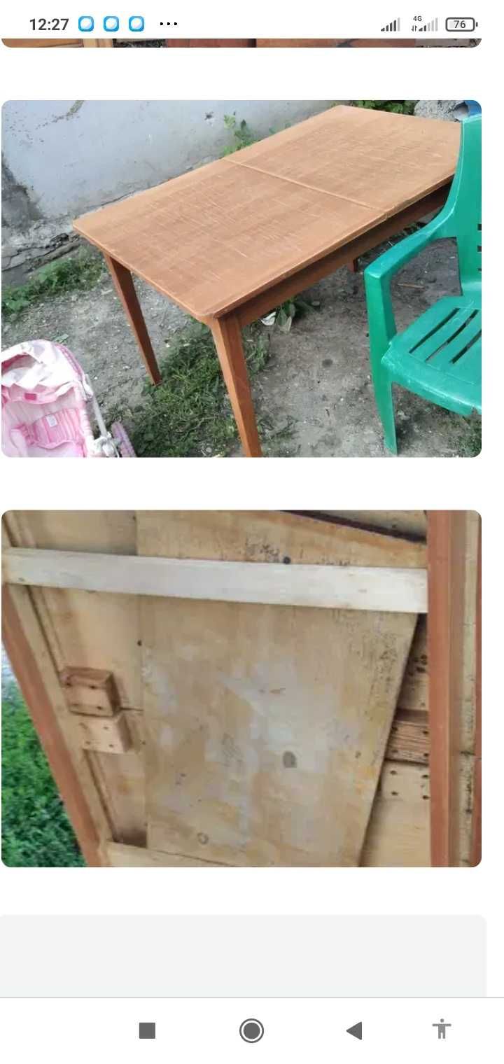 Стол обеденный складной 160х80