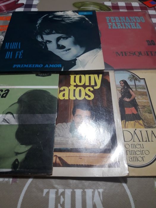 Discos de vinil fado