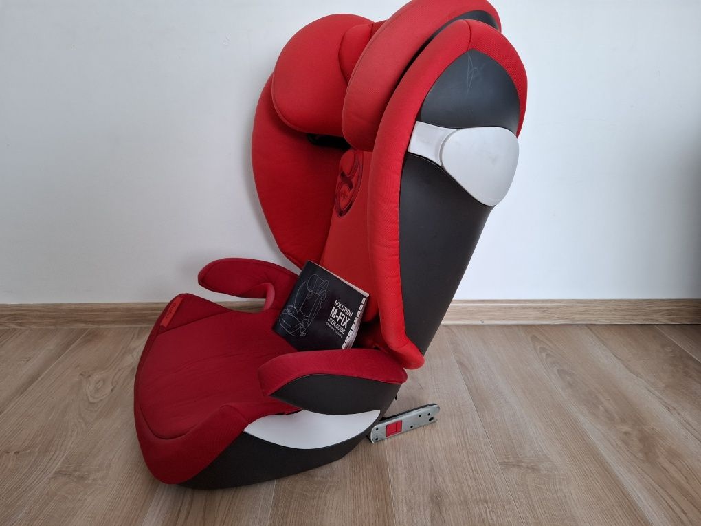 Fotelik CYBEX Solution M-Fix Mars RED czerwony