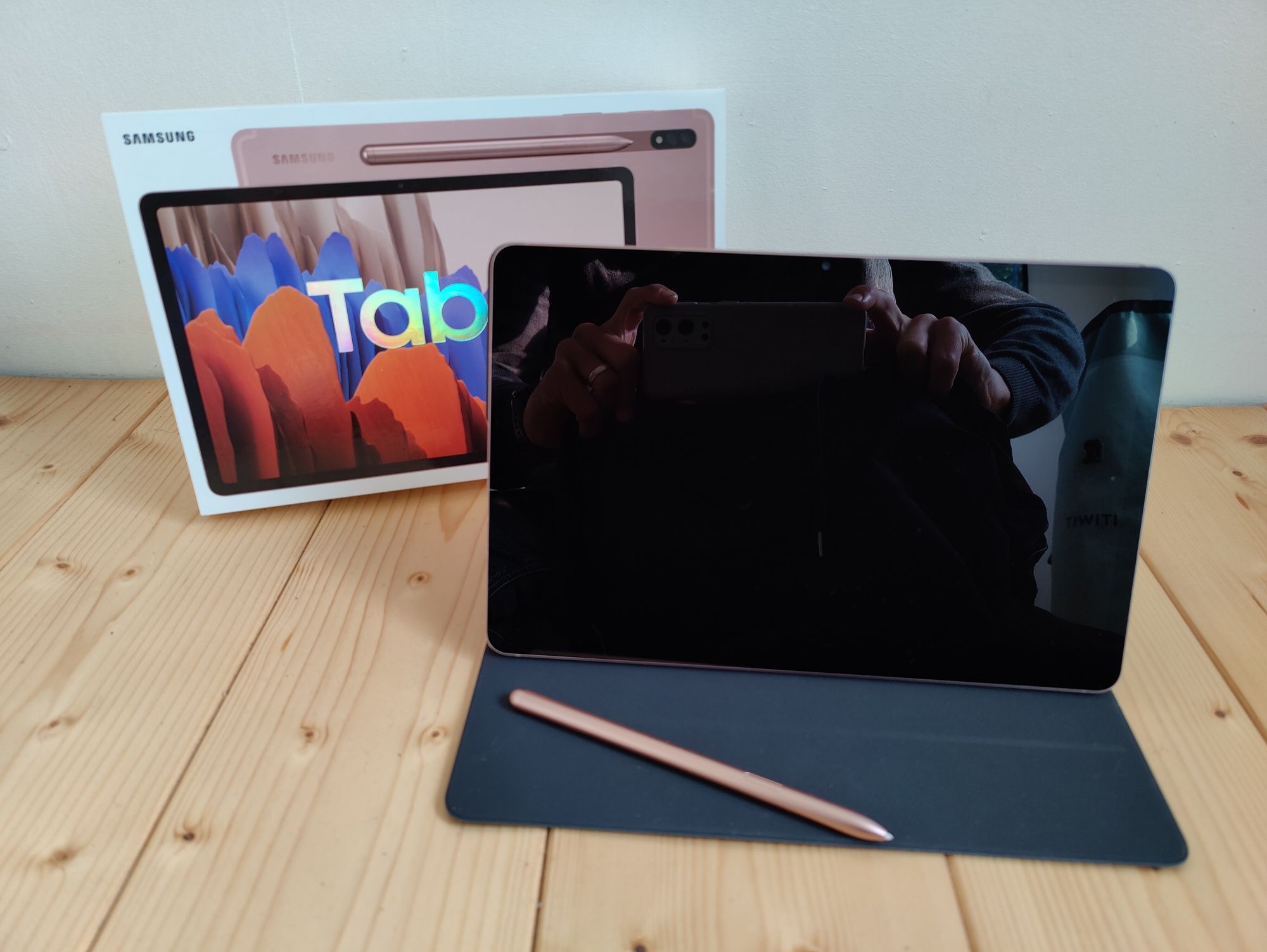 Samsung Galaxy Tab S7 128gb rose gold - Como novo