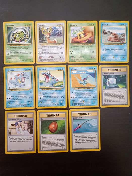 Cartas Pokémon neo
