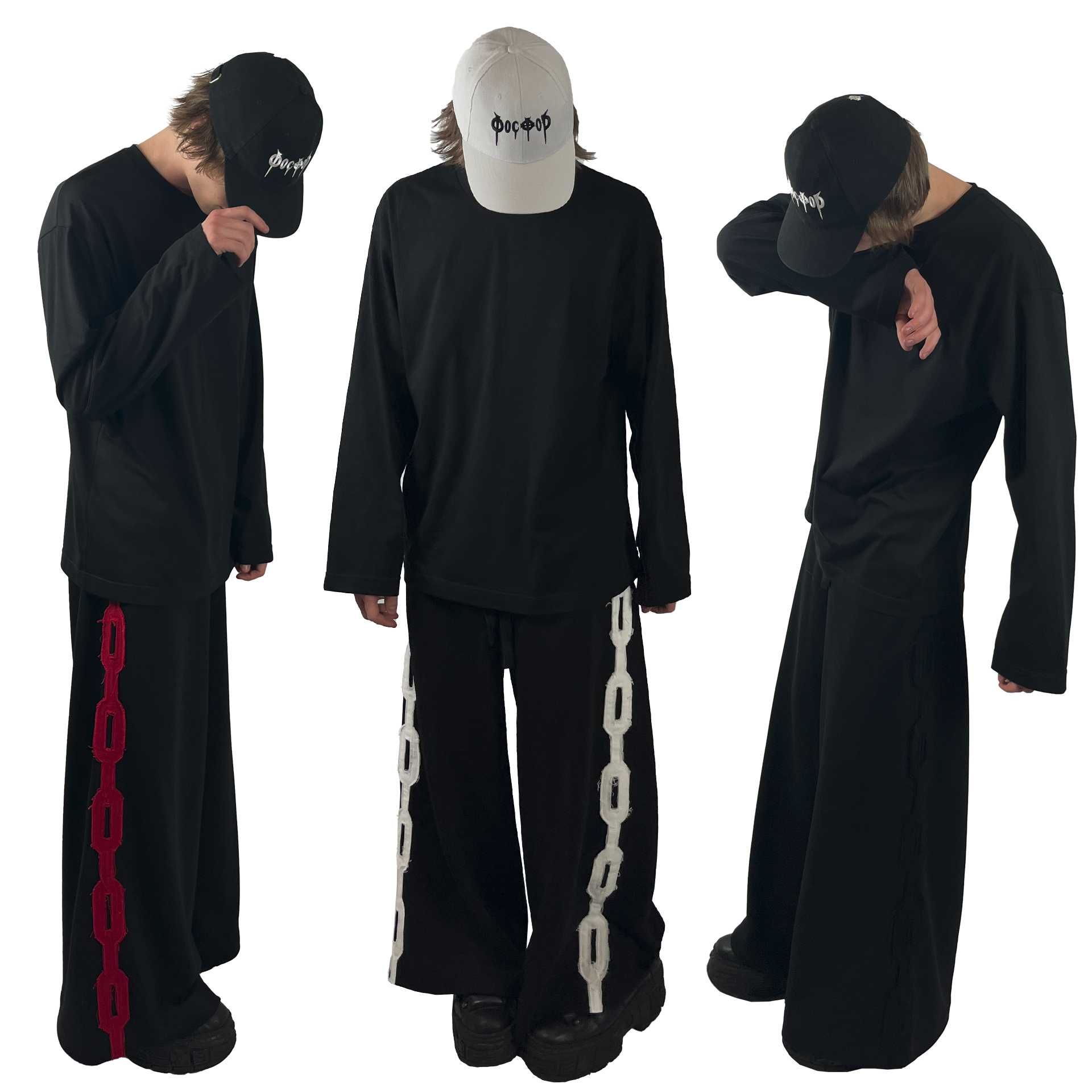 trak pants фосфор | 5 раскрасок | цепи, камуфляж двухнитка opium