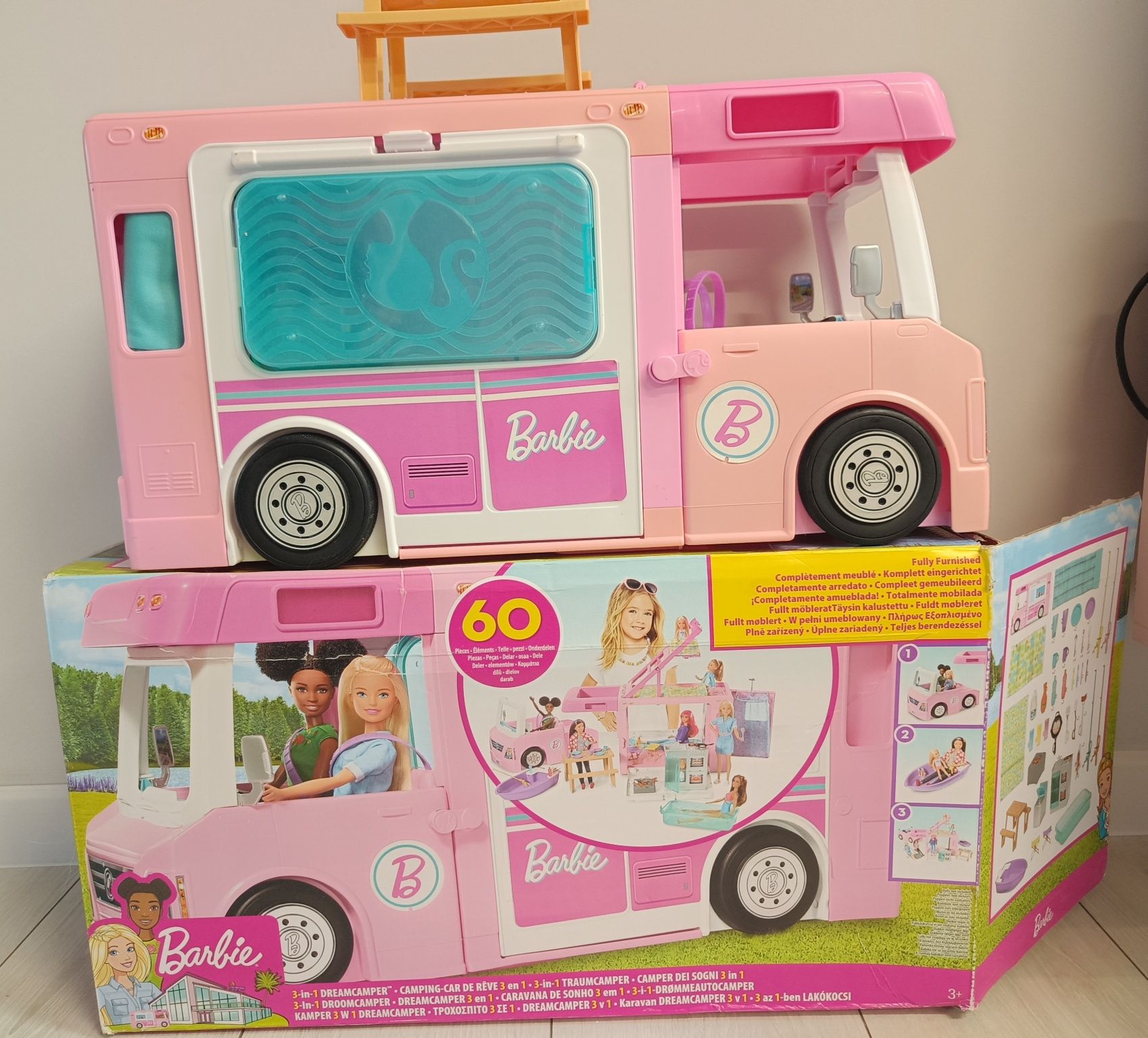 Kamper 3w1 Barbie GHL93