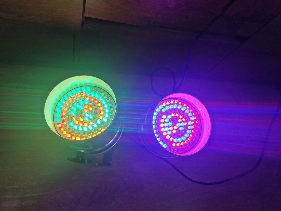 Lampa led reflektor sceniczny RGB 56