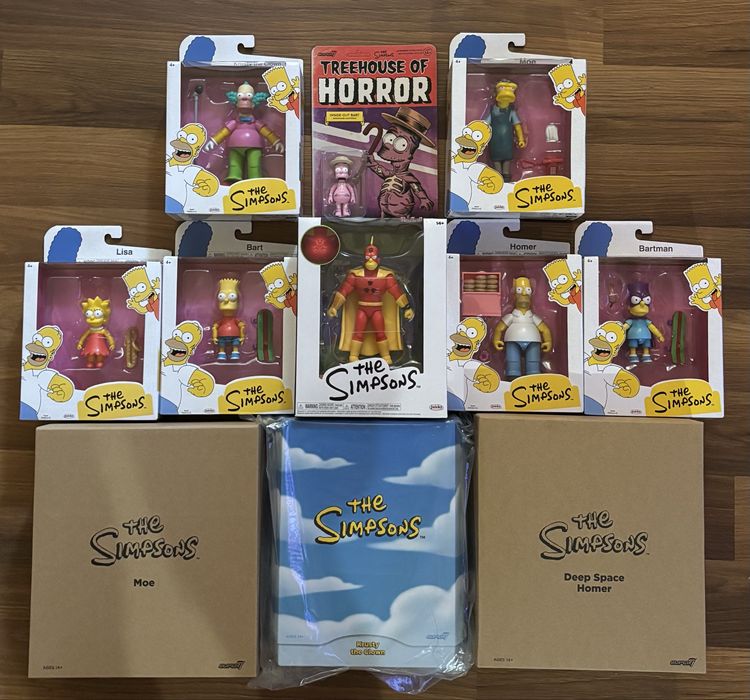 Фігурка Super7 Simpsons Homer Сімпсони Гомер Jakks