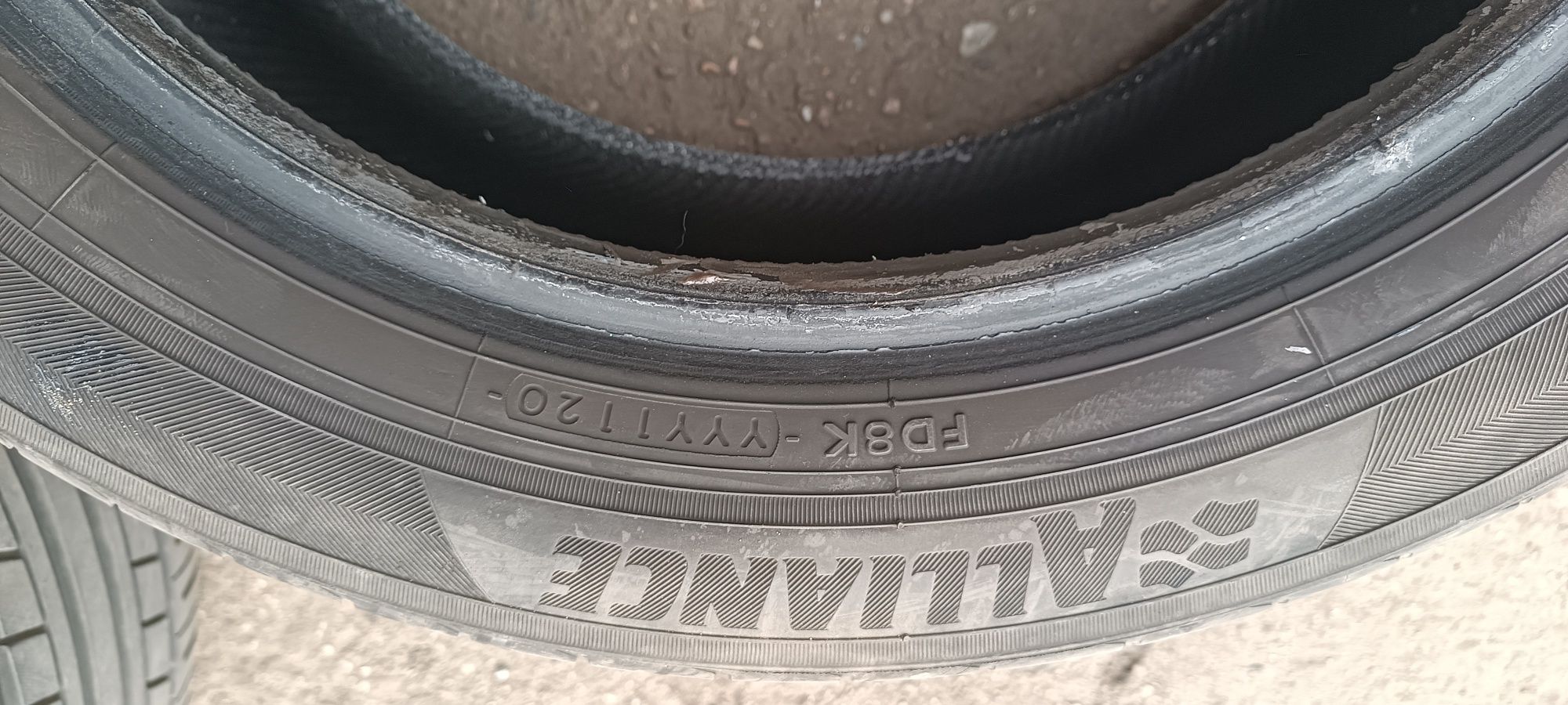 Opony Alliance 205/55 R16  2020r 2szt 5,5mm bieżnik