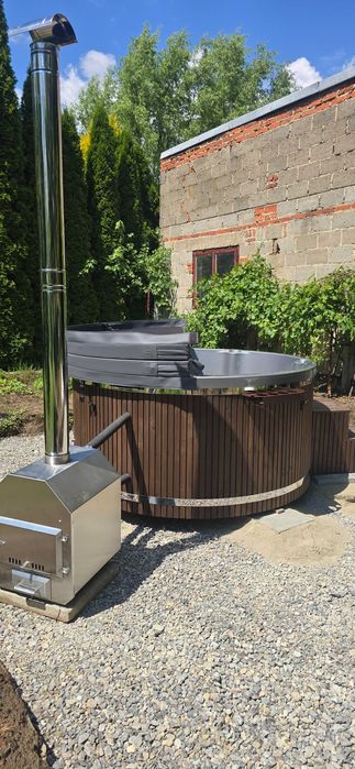 Balia ogrodowa gorąca beczka jacuzzi hydromasaż wkład akrylowy