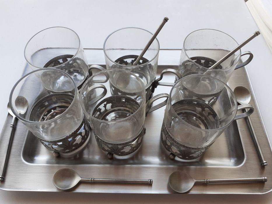 Peças decorativas em estanho