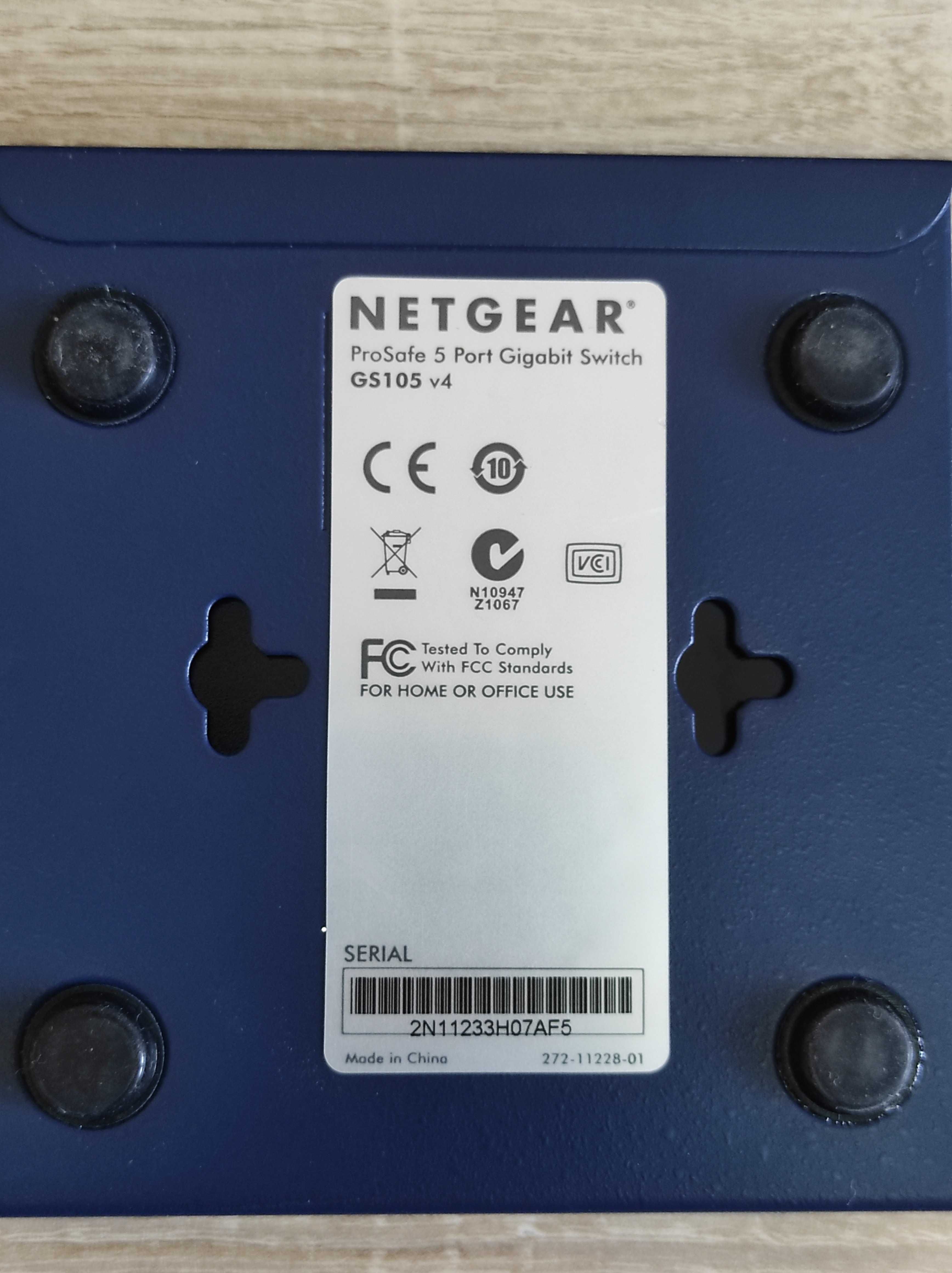 NETGEAR GS105 switch niezarządzalny Gigabit Ethernet