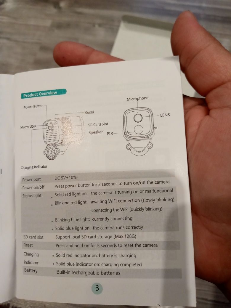 Small wifi camera Ucocare A90