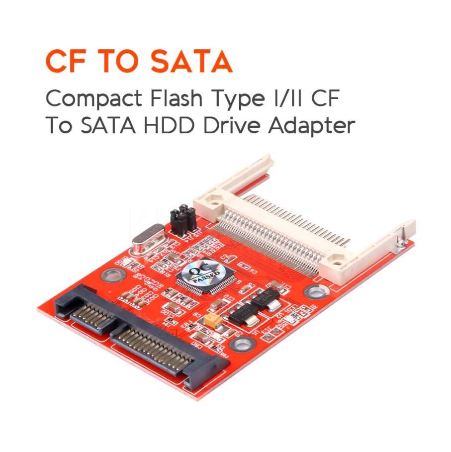 Adapter CF - SATA + Karta CF 4GB (TS4GCF133)