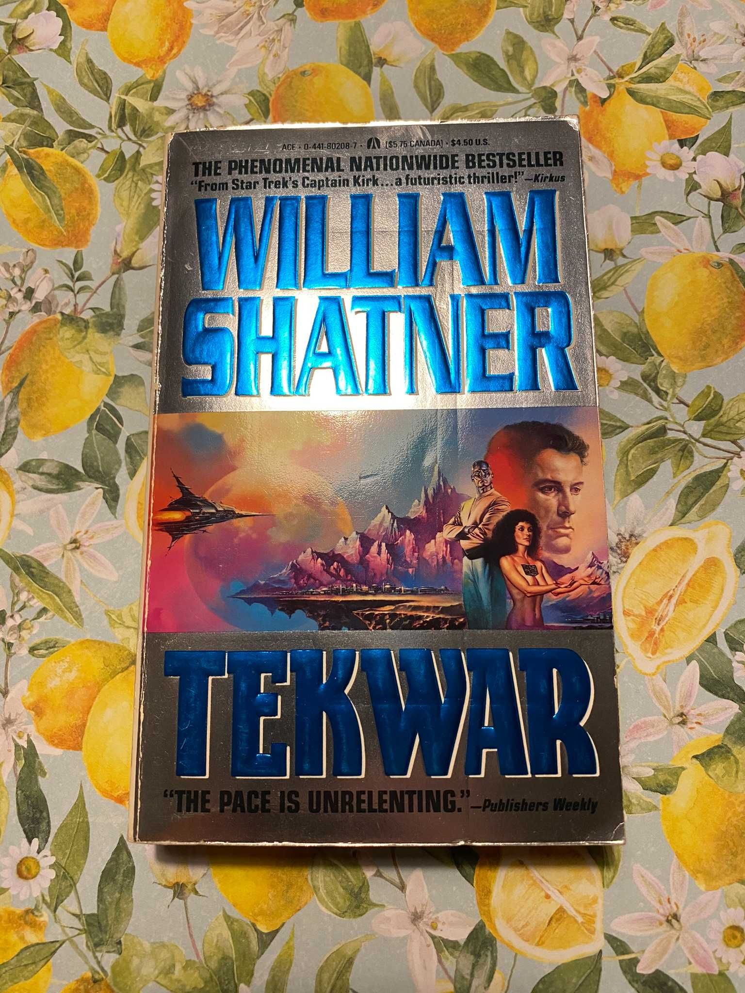 Książka William Shatner - Tekwar