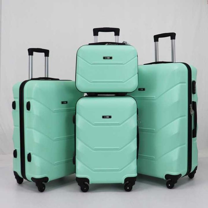 Zestaw walizek podróżnych walizka 4w1 różne kolory obrotowe kółka NOWE