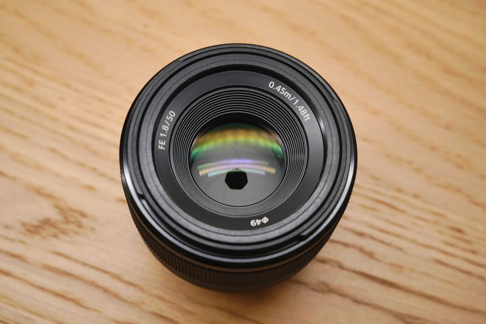 SONY FE 50mm F1.8 - Com Garantia - Como Nova