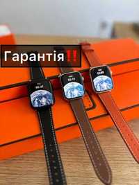 Распродажа! Смарт-часы Apl Watch Hermes 41 , 45mm кращі часи , МАГАЗИН