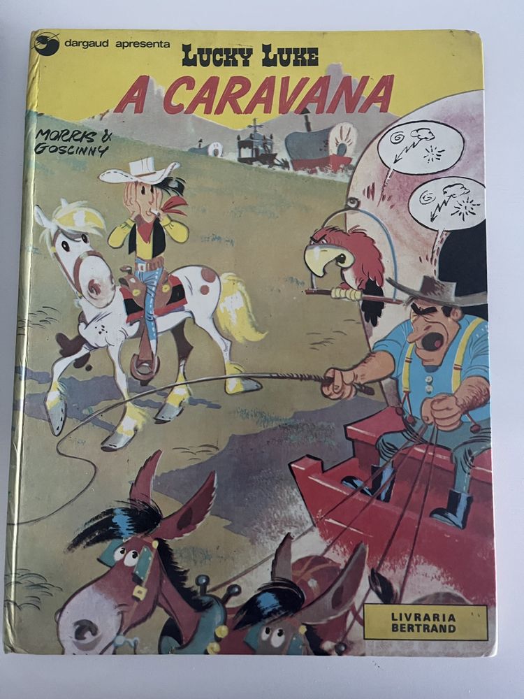 Livro Lucky Luke - A Caravana