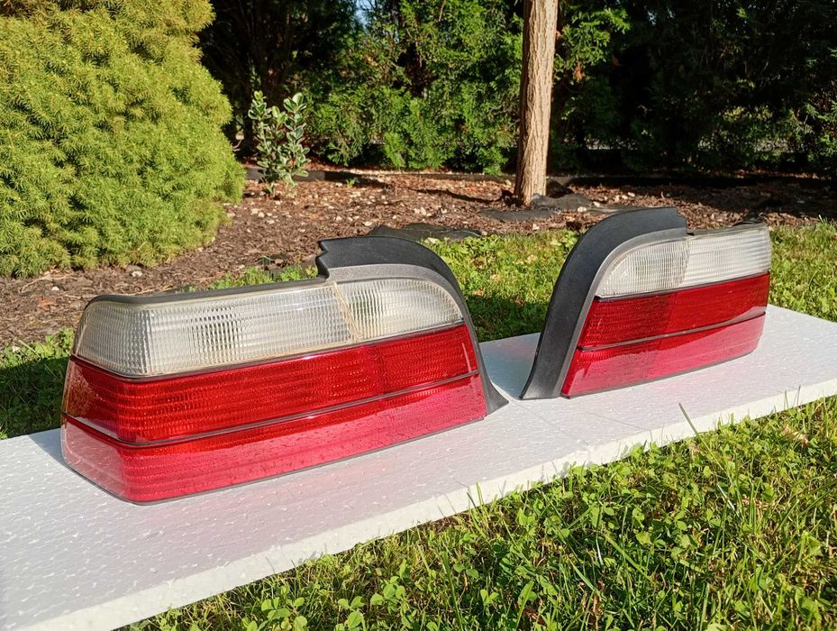 Lampy tylne tył białe M Pakiet/M3/Polift BMW E36 Coupe/Cabrio JAK NOWE