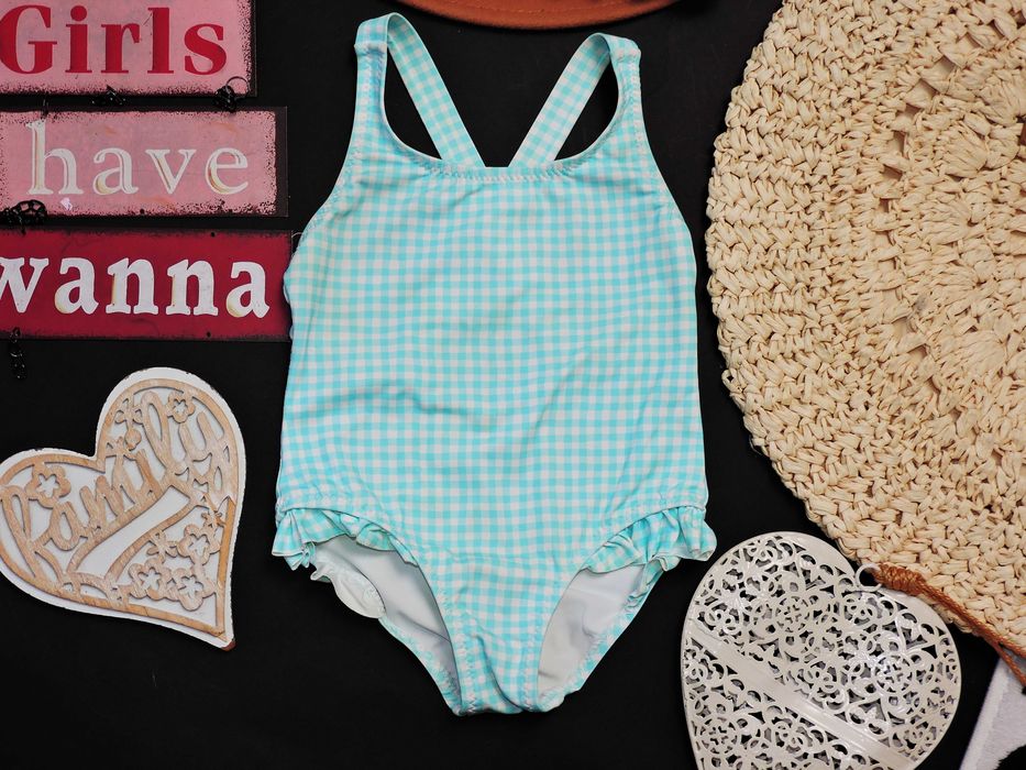 Mothercare - jednoczęściowy strój kąpielowy krateczka r 74/80