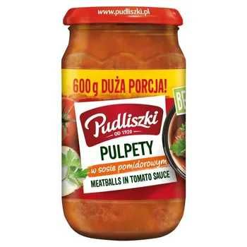 OKAZJA! Danie obiadowe w słoiku Pulpety w sosie pomidorowym Pudliszki
