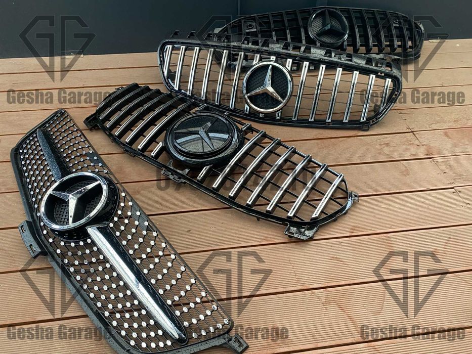 Решетка решітка mercedes мерседес w213 w463 w166 w167 w163 w164 w221