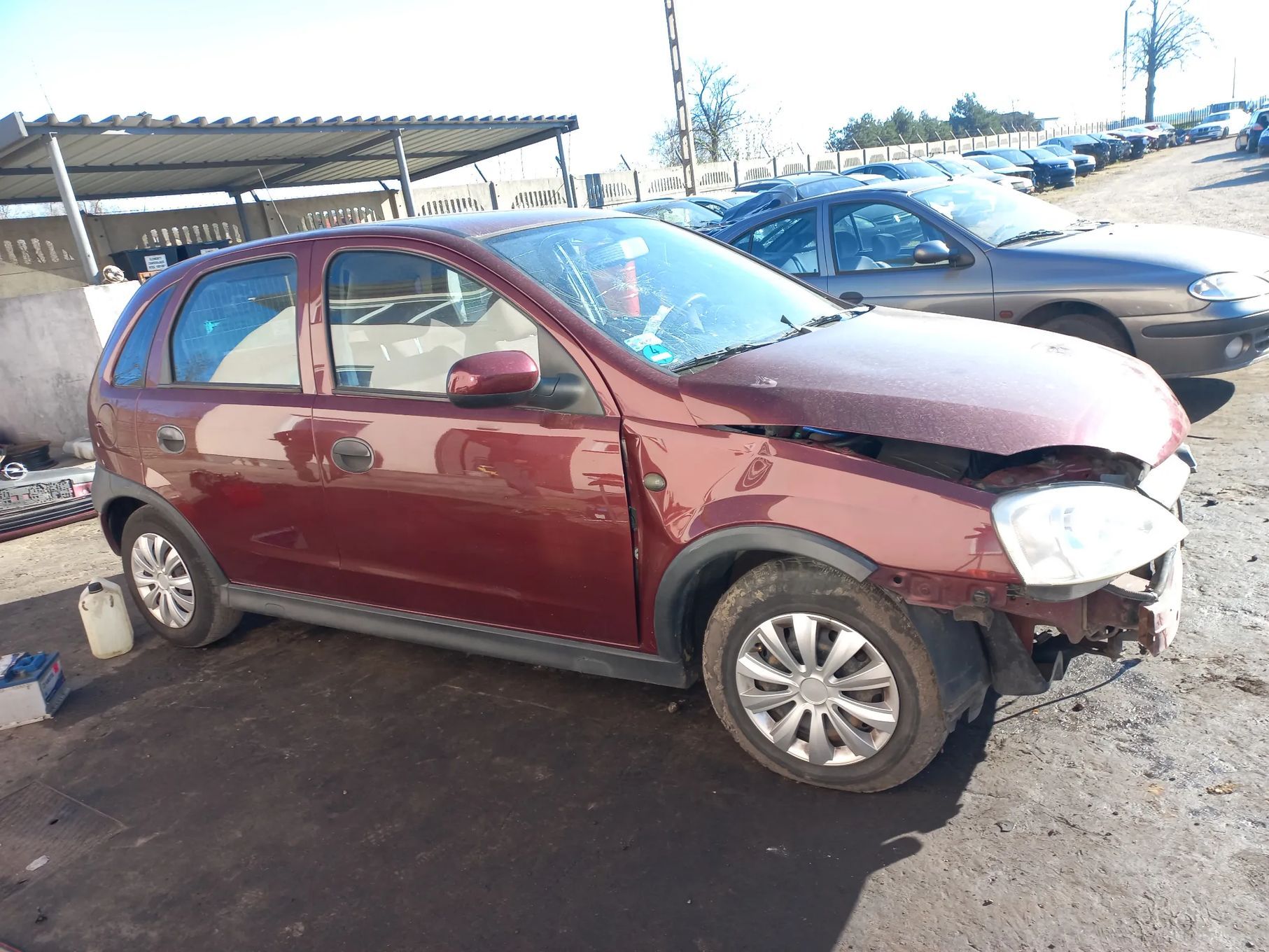 Opel Corsa C 1.2 16v wszystkie części silnik Z594