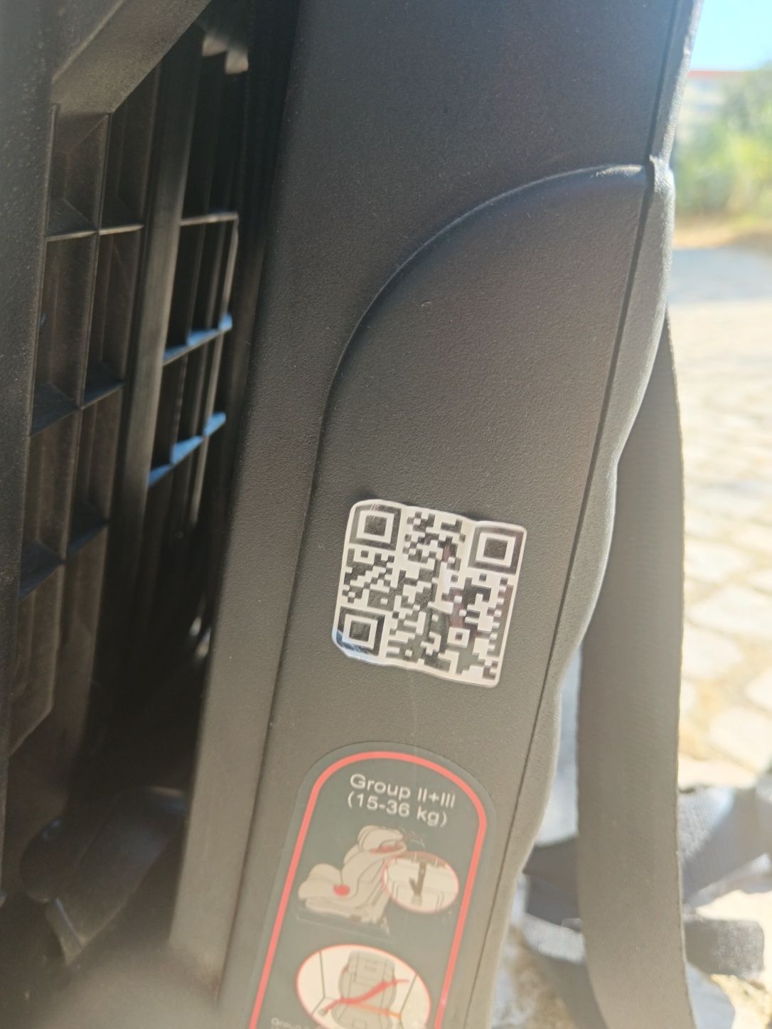 Cadeira de bebe isofix