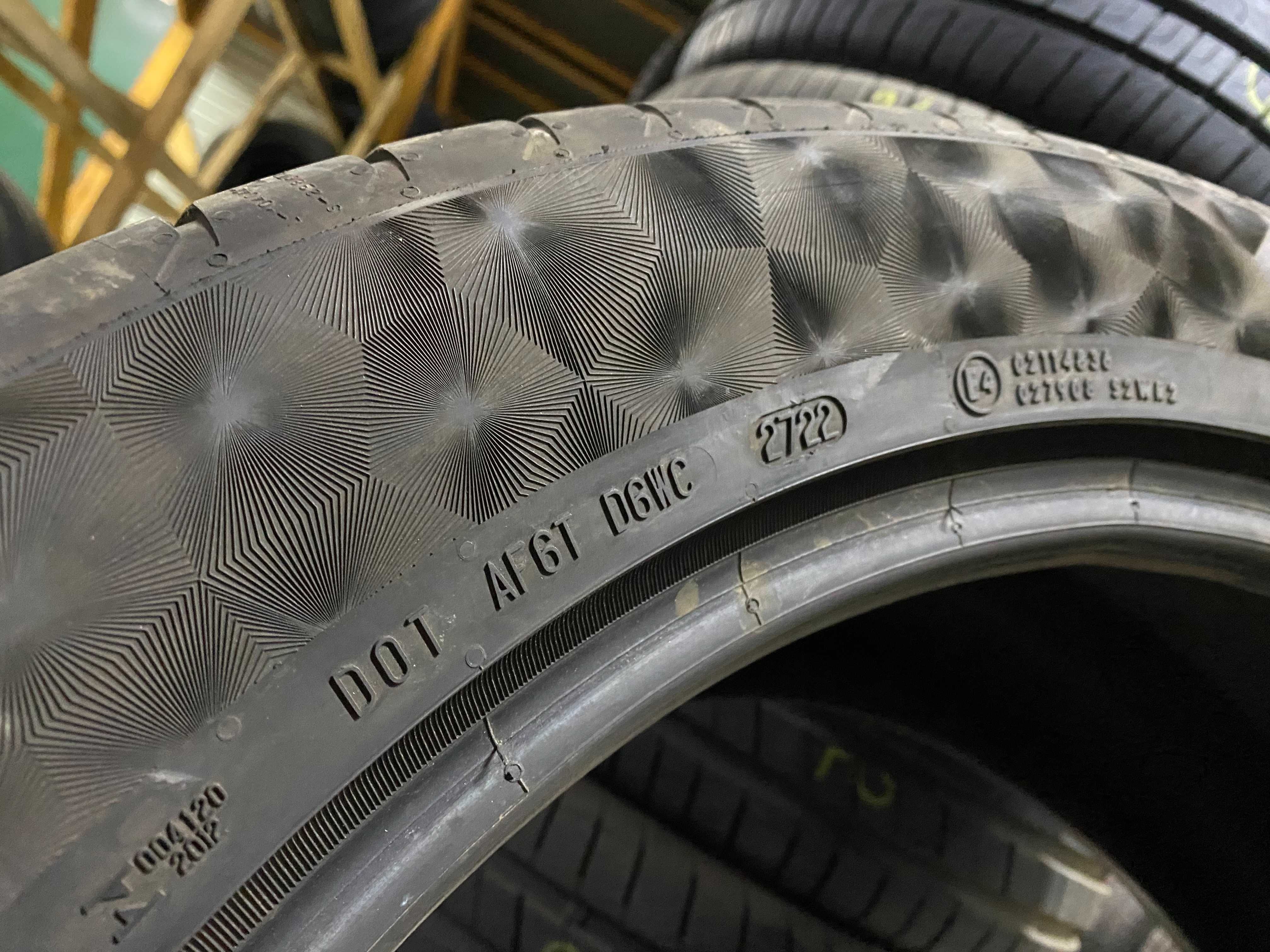 Літні Шини 285/45R22 Continental PremiumContact6 2022рік 6,5мм 2шт