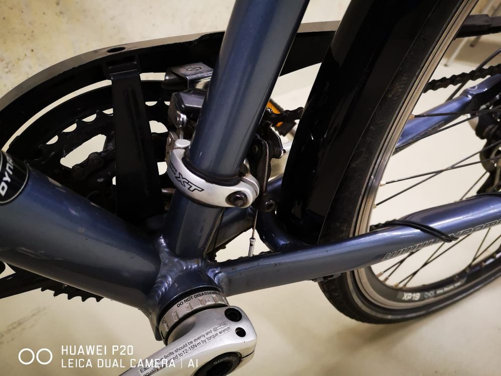 Rower trekkingowy Dynamics EXPLOR z osprzętem Shimano Deore XT