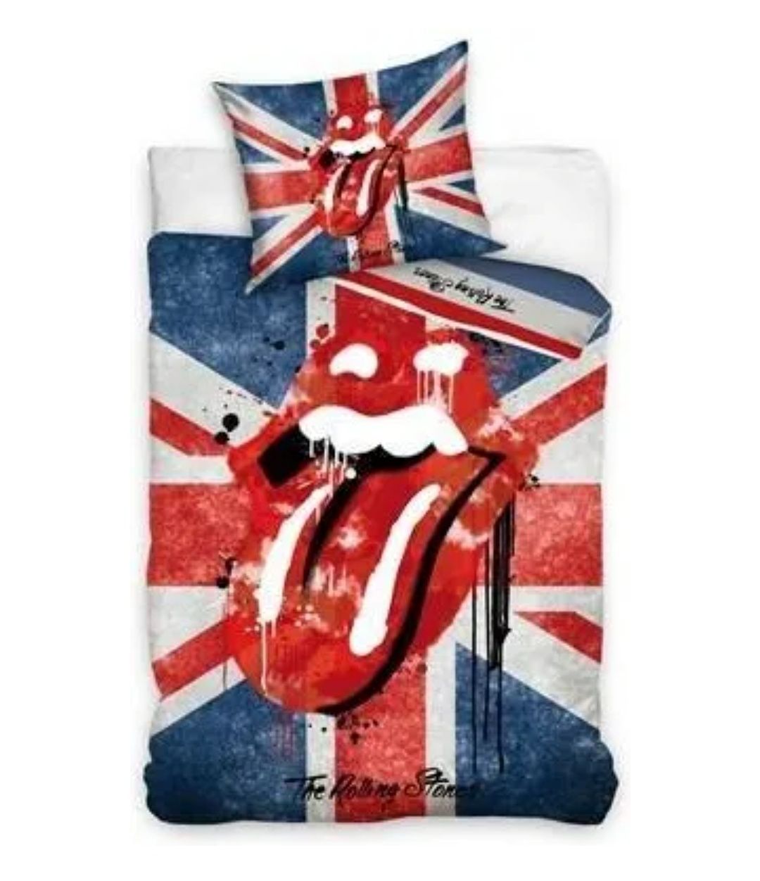 Nowa Pościel młodzieżowa The Rolling Stones 100% bawełna 160×200cm