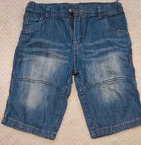 Krótkie spodenki jeans 140cm TU