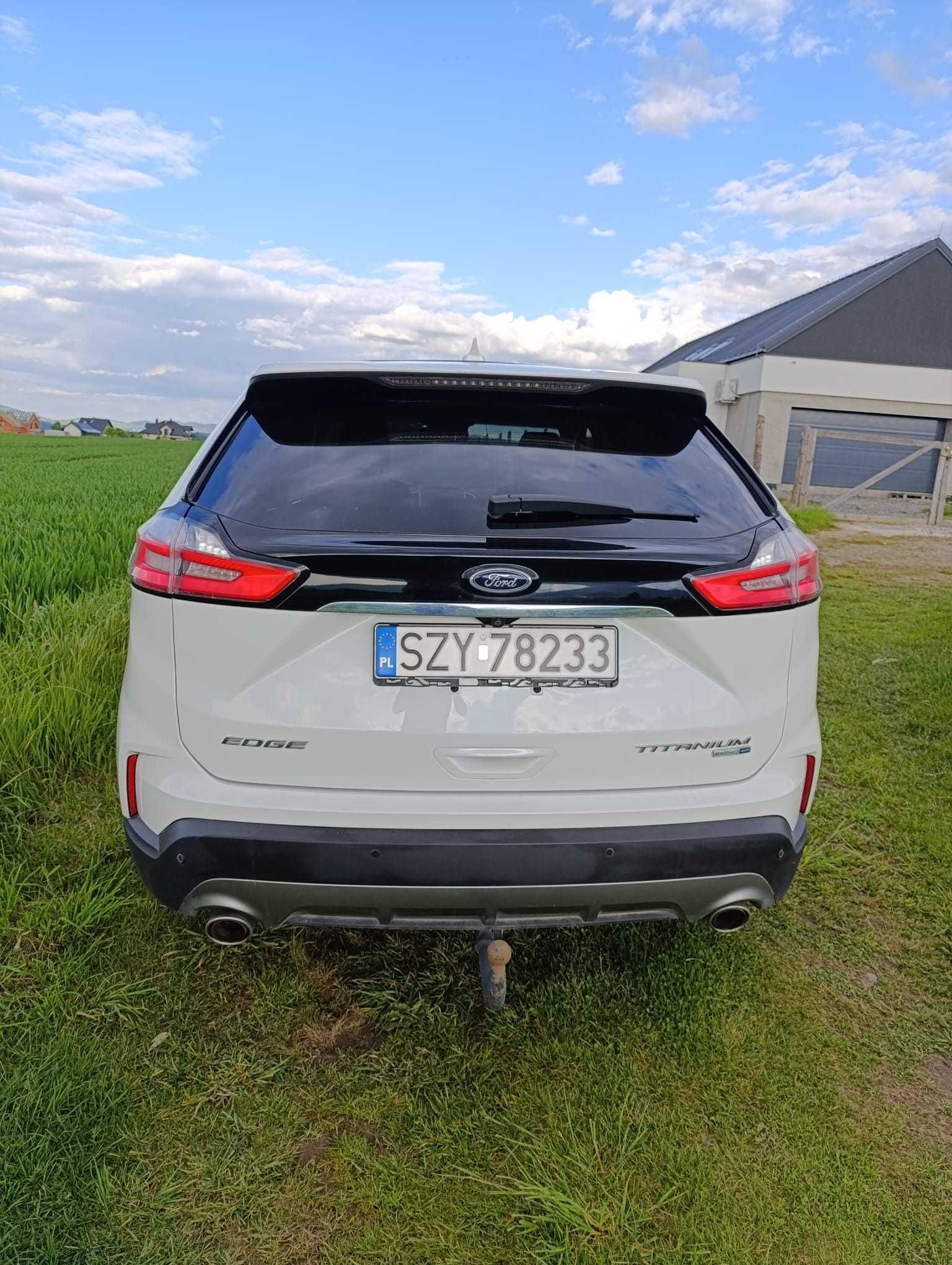 Ford Edge Titanium 4X4 BENZYNA 2.0, niski przebieg, 58 tys, Idealny