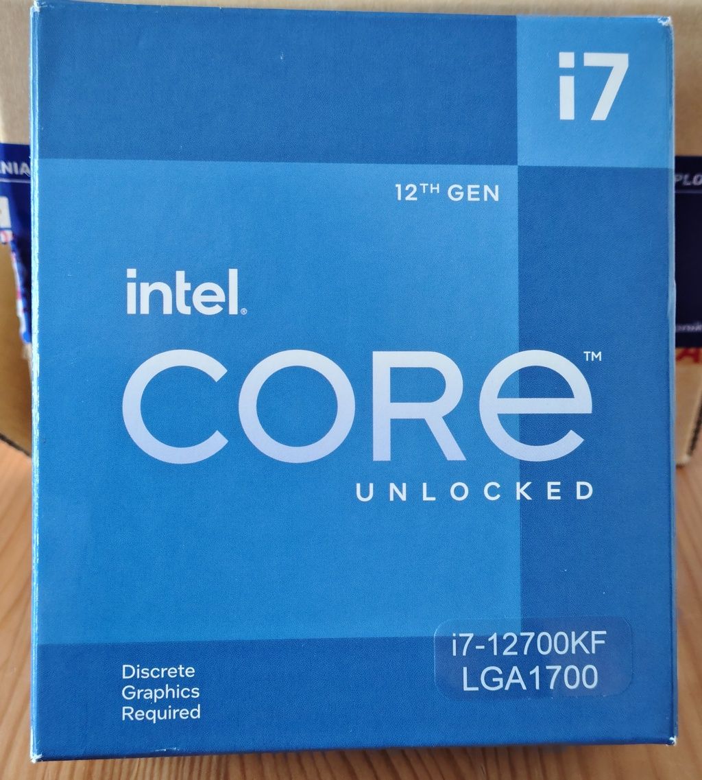 Intel i7 12700KF gwarancja ponad 2 lata
